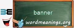 WordMeaning blackboard for banner